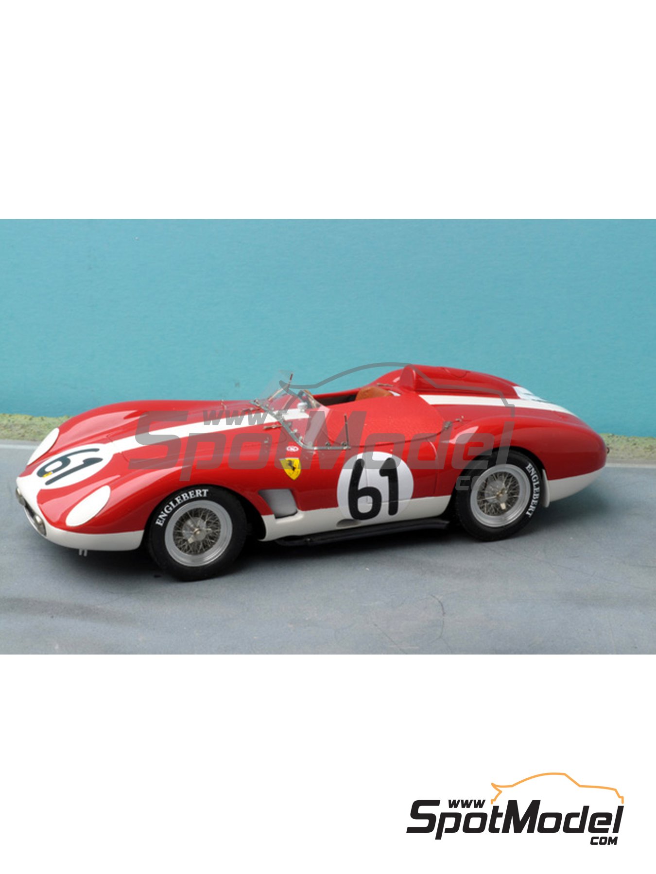 Renaissance Models 2418D Car scale model kit 1/24 scale Ferrari 500TRC 61 Gottfried
